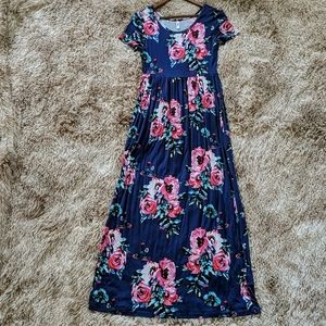 Floral maxi dress
